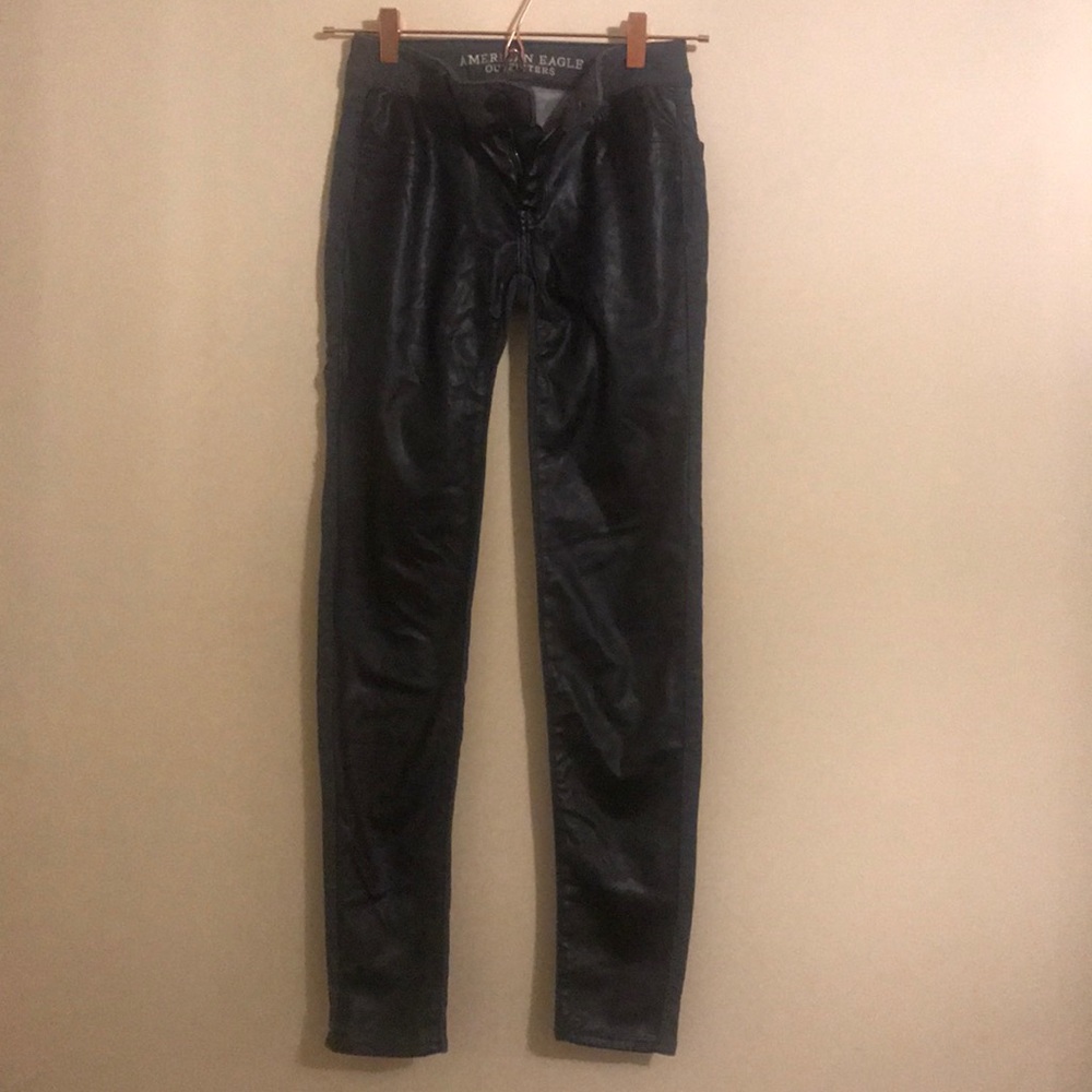 American Eagle two toned jeggings size 00